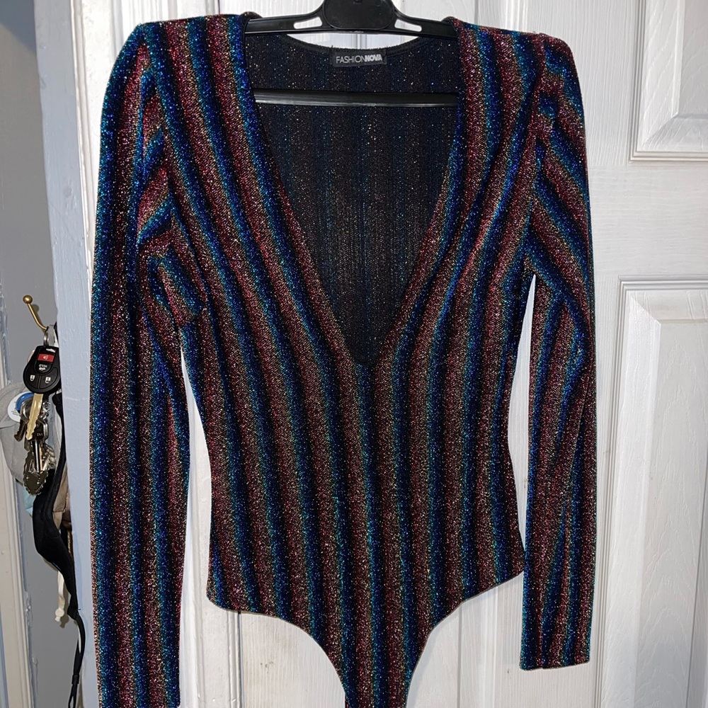 Multicolor bodysuit